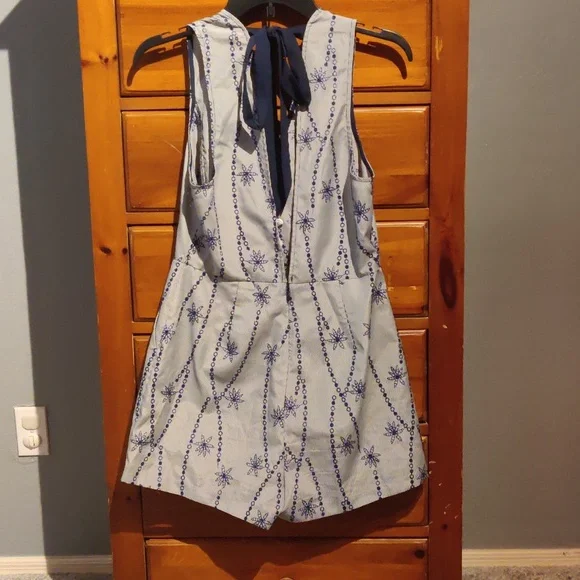 BCBGeneration blue romper size 8 - Picture 3 of 3